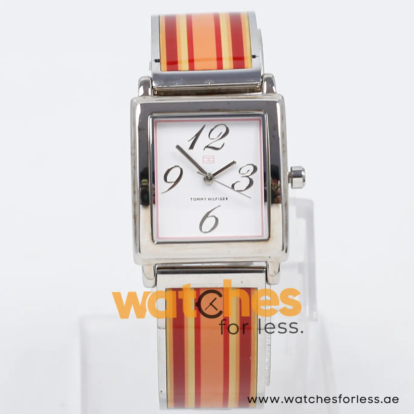 Tommy Hilfiger Women’s Quartz Multi Color Stainless Steel White Dial 27mm Watch 1780854