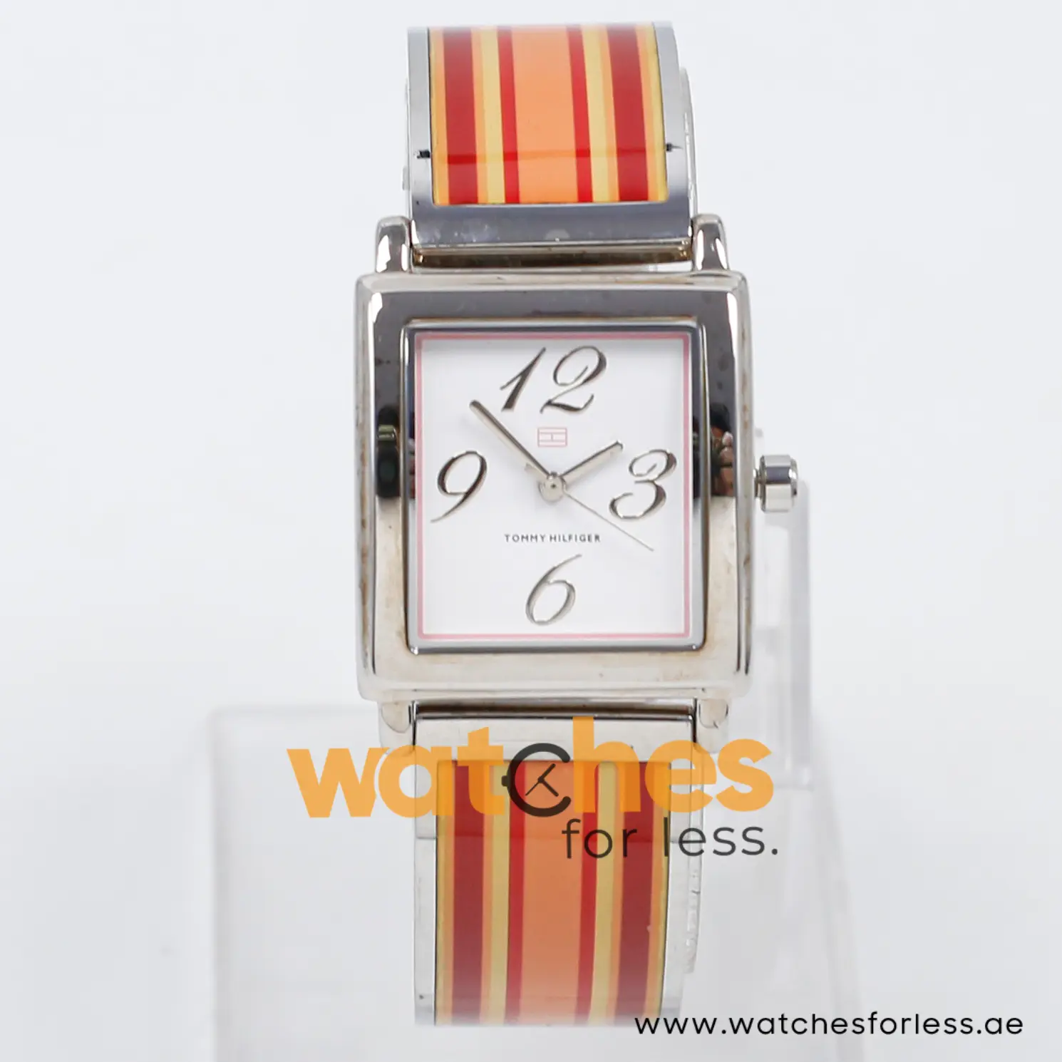 Tommy Hilfiger Women’s Quartz Multi Color Stainless Steel White Dial 27mm Watch 1780854
