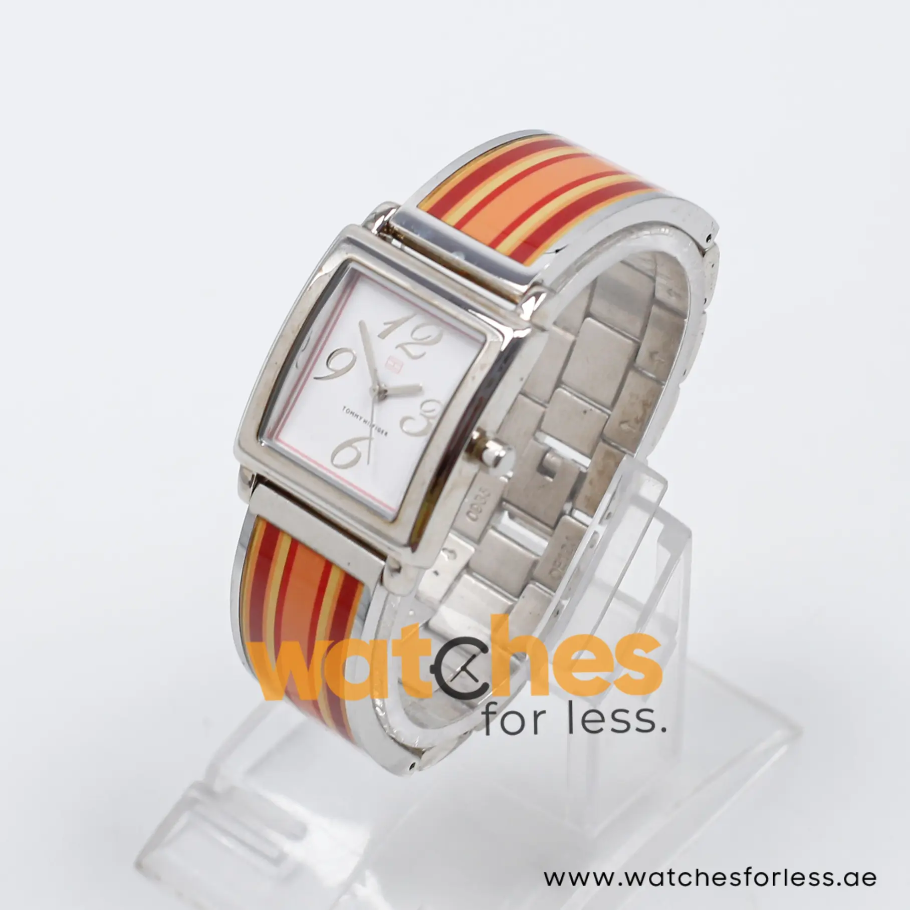 Tommy Hilfiger Women’s Quartz Multi Color Stainless Steel White Dial 27mm Watch 1780854