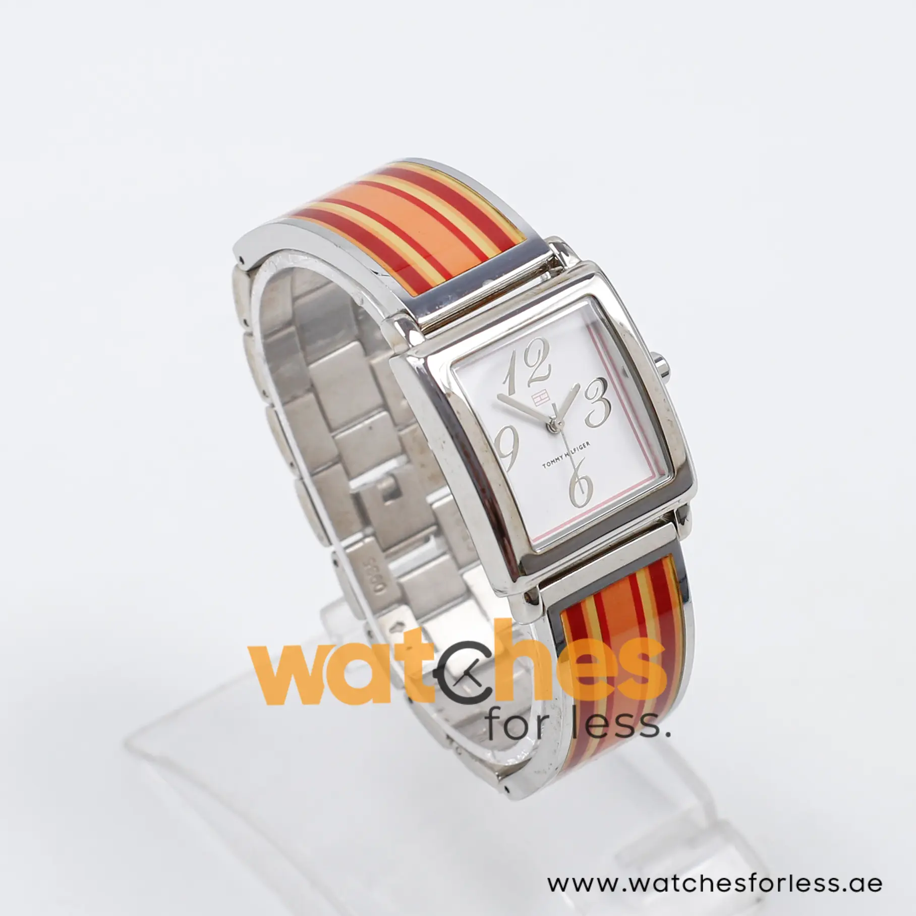Tommy Hilfiger Women’s Quartz Multi Color Stainless Steel White Dial 27mm Watch 1780854