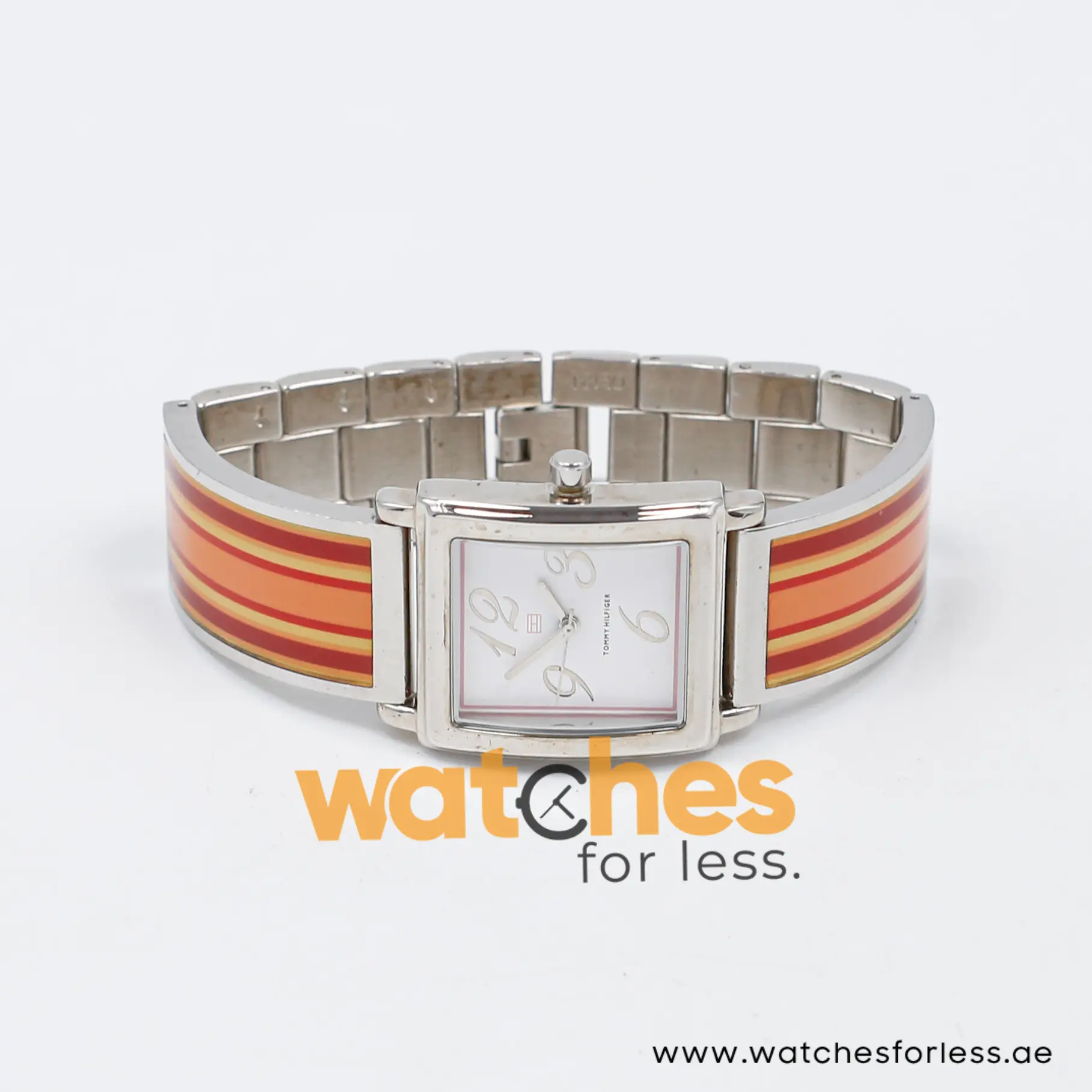 Tommy Hilfiger Women’s Quartz Multi Color Stainless Steel White Dial 27mm Watch 1780854