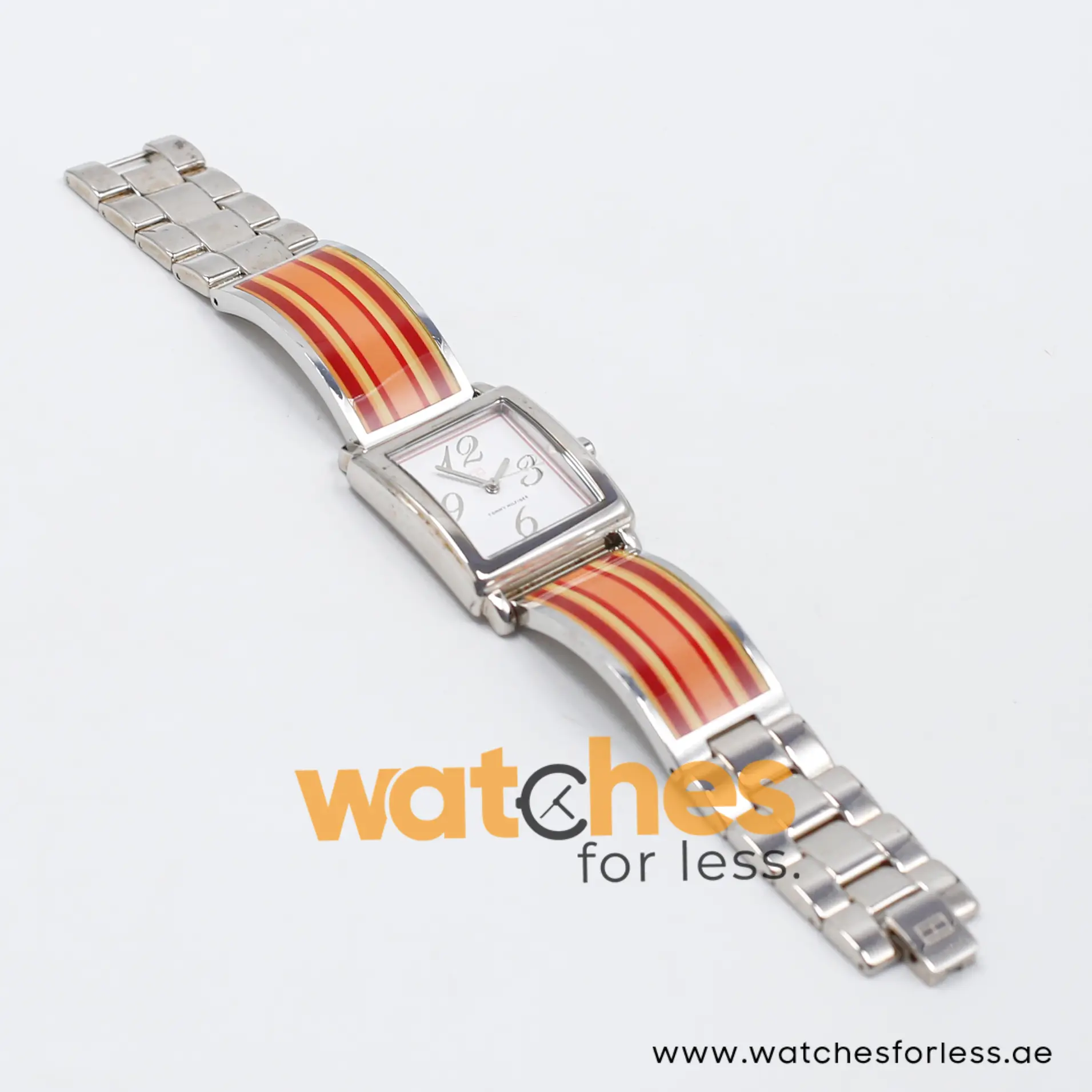 Tommy Hilfiger Women’s Quartz Multi Color Stainless Steel White Dial 27mm Watch 1780854