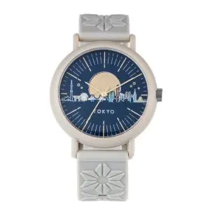 Kaoru Japan Women’s Quartz Silicone Strap Multi Dial 38mm Watch KAORU002TY Yuzu Fragrance