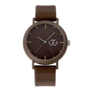 Kaoru Japan Women’s Quartz Silicone Strap Brown Dial 38mm Watch KAORU008MD2 Slight Fruity Fragrance