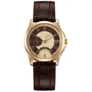 STAG TYO Women’s Quartz Leather Strap Beige Dial 36mm Watch STG001P1