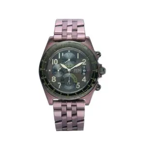 STAG TYO Men’s Quartz Stainless Steel Brown Dial 40mm Watch STG007B1
