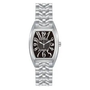 GRANDEUR PLUS Japan Men’s Quartz Stainless Steel Black Dial 52mm Watch JGR001W2