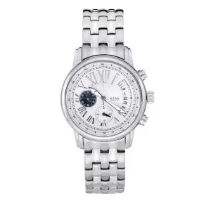 STAG TYO Men’s Quartz Stainless Steel Silver Dial 41mm Watch STG011S1