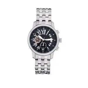 STAG TYO Men’s Quartz Stainless Steel Black Dial 41mm Watch STG011S2