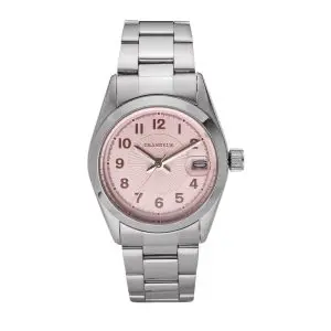 GRANDEUR Women’s Quartz Stainless Steel Pink Dial 25mm Watch GSX052L3
