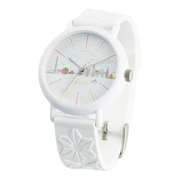 Kaoru Japan Women’s Quartz Silicone Strap Multi Dial 38mm Watch KAORU002TH Hinoki Fragrance