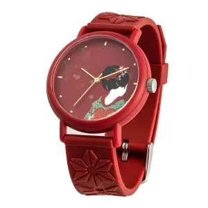 Kaoru Japan Women’s Quartz Silicone Strap Multi Dial 38mm Watch KAORU002MT Tsubaki Fragrance