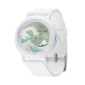 Kaoru Japan Women’s Quartz Silicone Strap Multi Dial 38mm Watch KAORU009NH Hinoki Fragrance