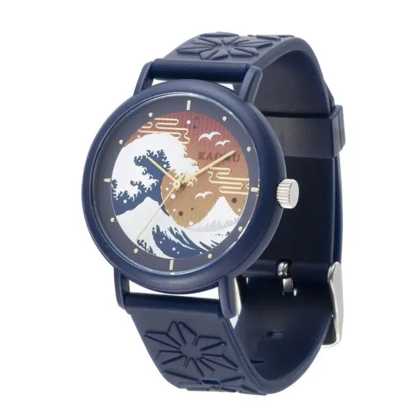 Kaoru Japan Women’s Quartz Silicone Strap Multi Dial 38mm Watch KAORU009NJ Jinko Fragrance