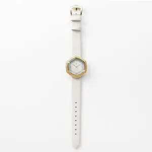 Alternative view of LOV-IN BOUQUET Japan Women’s Quartz Leather White Dial 35mm Watch LVB126H2