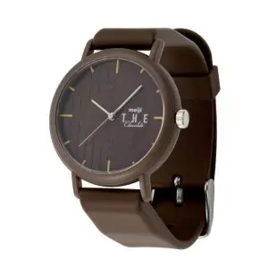 Kaoru Japan Women’s Quartz Silicone Strap Brown Dial 38mm Watch KAORU008MD2 Slight Fruity Fragrance
