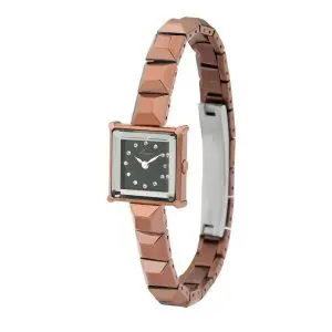 Alternative view of LOV-IN BOUQUET Japan Women’s Quartz Stainless Steel Black Dial 29mm Watch LVB127P2