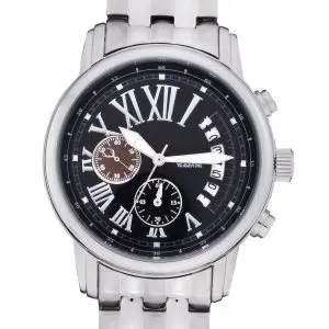 STAG TYO Men’s Quartz Stainless Steel Black Dial 41mm Watch STG011S2