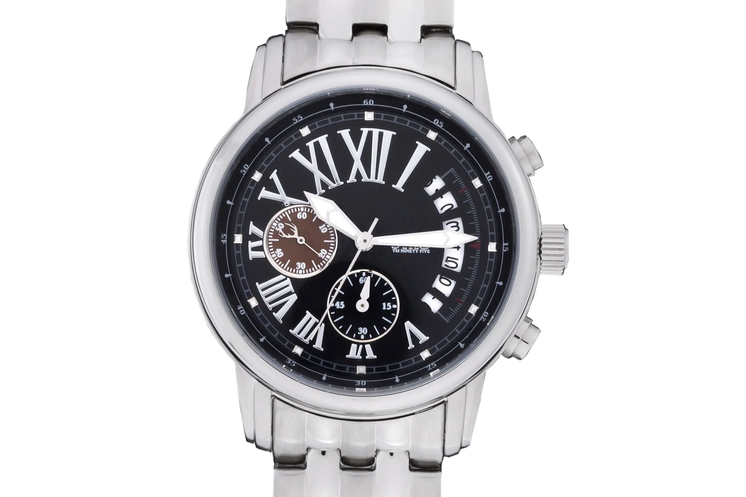 STAG TYO Men’s Quartz Stainless Steel Black Dial 41mm Watch STG011S2