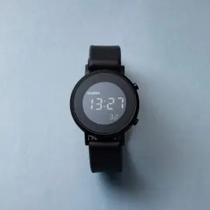 Alternative view of Kaoru Japan Women’s Digital Silicone Strap Black Dial 38mm Watch KAORU010DB Lemon FRAGRANCE