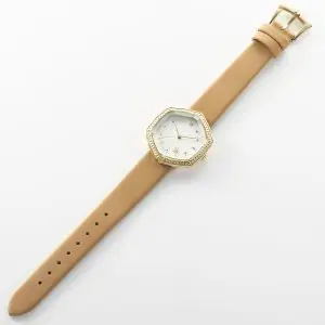 LOV-IN BOUQUET Women’s Quartz Leather Strap White Dial 35mm Watch LVB126H3
