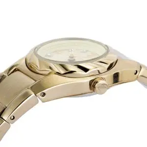 LOV-IN BOUQUET Women’s Quartz Stainless Steel Cream Dial 30mm Watch LVB109G1