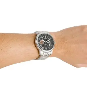 STAG TYO Men’s Quartz Stainless Steel Black Dial 41mm Watch STG011S2