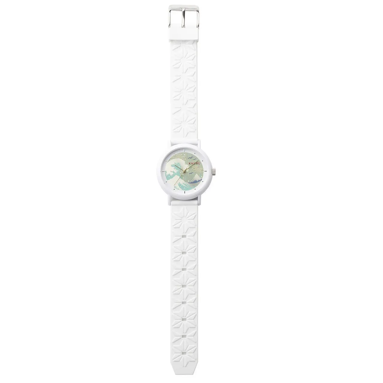 Kaoru Japan Women’s Quartz Silicone Strap Multi Dial 38mm Watch KAORU009NH Hinoki Fragrance