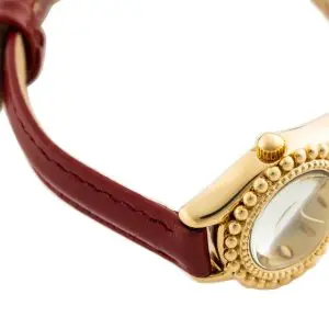 LOV-IN BOUQUET Women’s Quartz Leather White Dial 25mm Watch LVB128G3