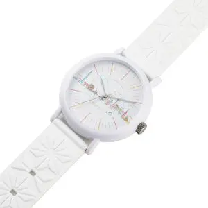 Kaoru Japan Women’s Quartz Silicone Strap Multi Dial 38mm Watch KAORU002TH Hinoki Fragrance