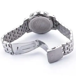 STAG TYO Men’s Quartz Stainless Steel Silver Dial 41mm Watch STG011S1