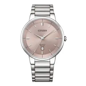 Citizen Men’s Quartz Stainless Steel Pink Dial 40mm Watch BI5120-51Z