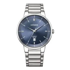 Citizen Men’s Quartz Stainless Steel Blue Dial 40mm Watch BI5120-51L