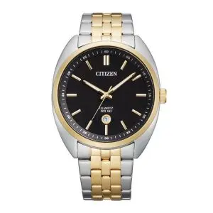 Citizen Men’s Quartz Two-tone Stainless Steel Black Dial 42mm Watch BI5094-59E