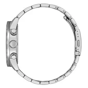 Citizen Men’s Quartz Silver Stainless Steel Silver Dial 44mm Watch AN3688-58H