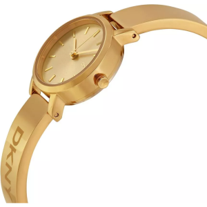 Alternative view of DKNY Women’s Quartz Gold Stainless Steel Champagne Dial 24mm Watch NY2307 (Without Tag)