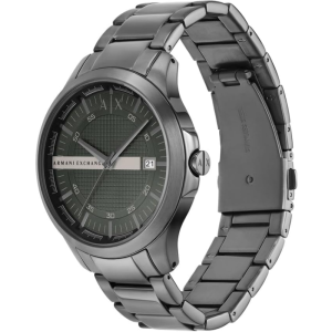 Alternative view of Armani Exchange Men’s Quartz Grey Stainless Steel Green Dial 46mm Watch AX2455 (Without Tag)