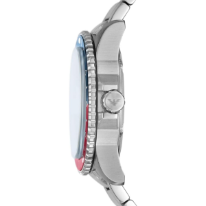 Alternative view of Emporio Armani Men’s Quartz Silver Stainless Steel Blue Dial 42mm Watch AR11590 (Without Tag)