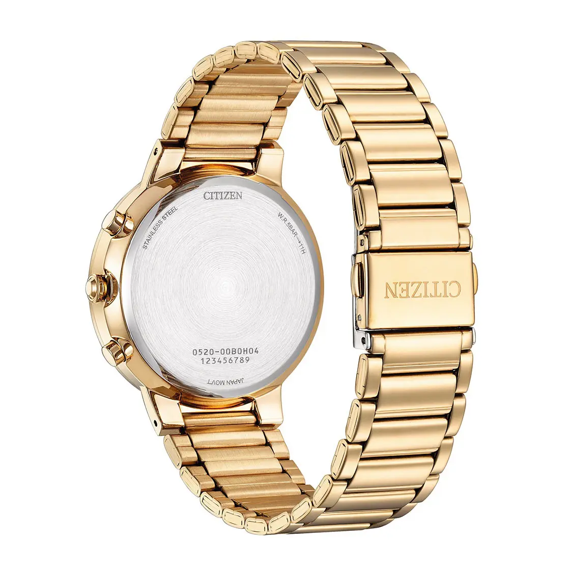 Citizen Men’s Quartz Gold Stainless Steel Blue Dial 42mm Watch AN8223-54L