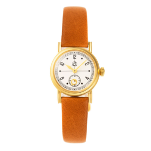 LOV-IN BOUQUET Japan Women’s Quartz Camel Leather Strap White Dial 26mm Watch LVB135H3