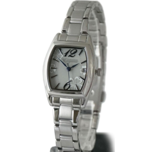 GRANDEUR ELEGANCE Japan Women’s Quartz Stainless Steel Light Grey Dial 22mm Solar Watch ESL077W1