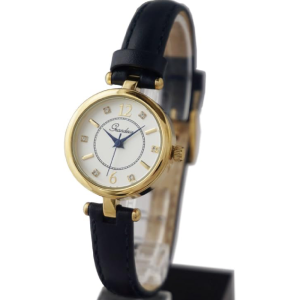 GRANDEUR ELEGANCE Japan Women’s Quartz Leather Strap White Dial 24mm Watch ESL072G1