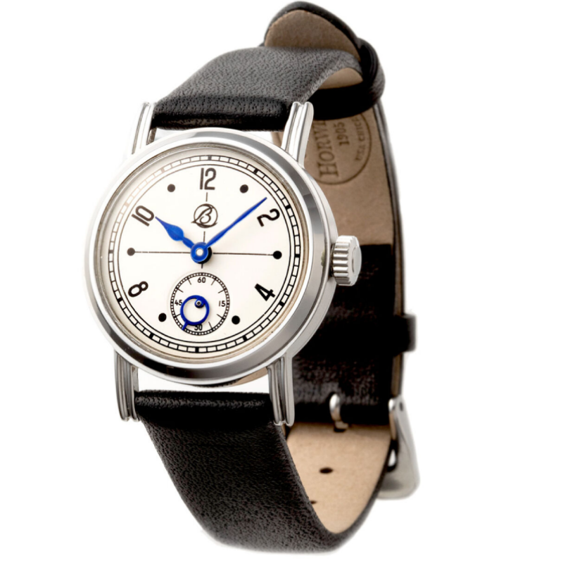 LOV-IN BOUQUET Japan Women’s Quartz Black Leather Strap White Dial 26mm Watch LVB135H1 - Image 2