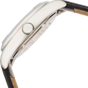 Alternative view of STAG TYO Japan Men’s Quartz Black Leather Strap Black Dial 44mm Watch STG016S2