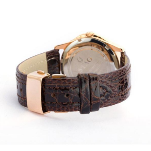 Alternative view of STAG TYO Japan Men’s Quartz Brown Leather Strap Beige Dial 33mm Watch STG005S1