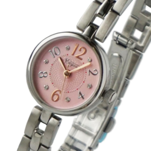 Alternative view of GRANDEUR ELEGANCE Women’s Quartz Stainless Steel Pink Dial 22mm Watch ESL075W2