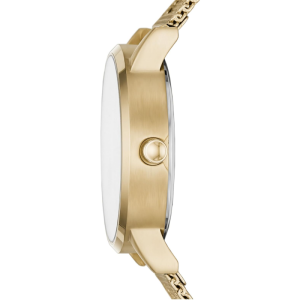 Alternative view of DKNY Women’s Quartz Gold Stainless Steel Gold Dial 34mm Watch NY2621 (Without Tag)