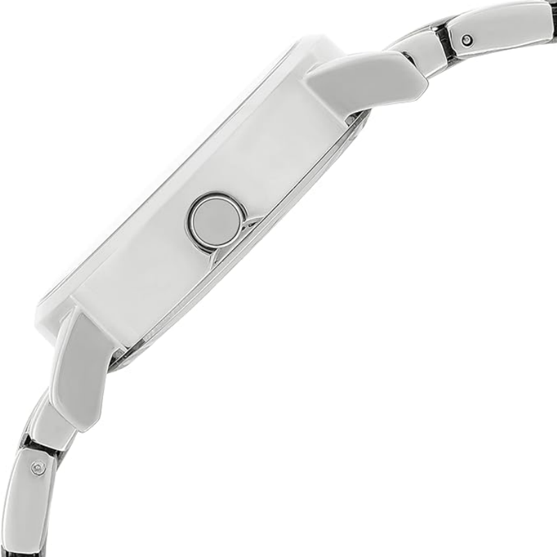 DKNY Women’s Quartz Silver Stainless Steel White Dial 34mm Watch NY2342 (Without Tag) - Image 2