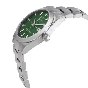 Alternative view of TISSOT Men’s Swiss Made Powermatic Silver Stainless Steel Green Dial 40mm Watch T127.407.11.091.00