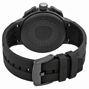 Alternative view of TISSOT T-Race Men’s Quartz Swiss Made Black Silicone Strap Black Dial 44mm Watch T111.417.37.441.03 (Shelf Leftover)